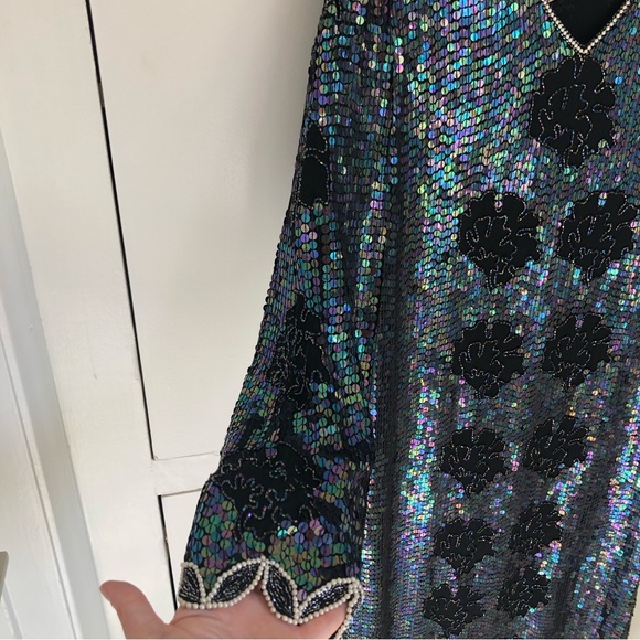 Vintage Sequin Dress - Picture 6 of 12